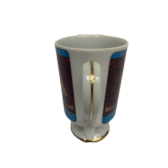 Vintage Royal Crown Capricorn Horoscope Coffee Mug By Elena 8”Tall - Picture 2 of 8